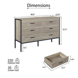 Wooden Dresser For Bedroom