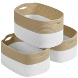 Cotton Rope Storage Baskets