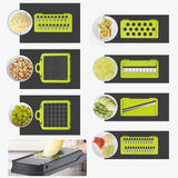 Multi-Function Vegetable Chopper & Slicer Set