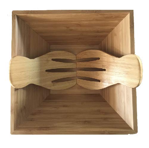 Large Bamboo Salad Bowl Set