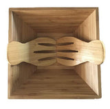 Large Bamboo Salad Bowl Set