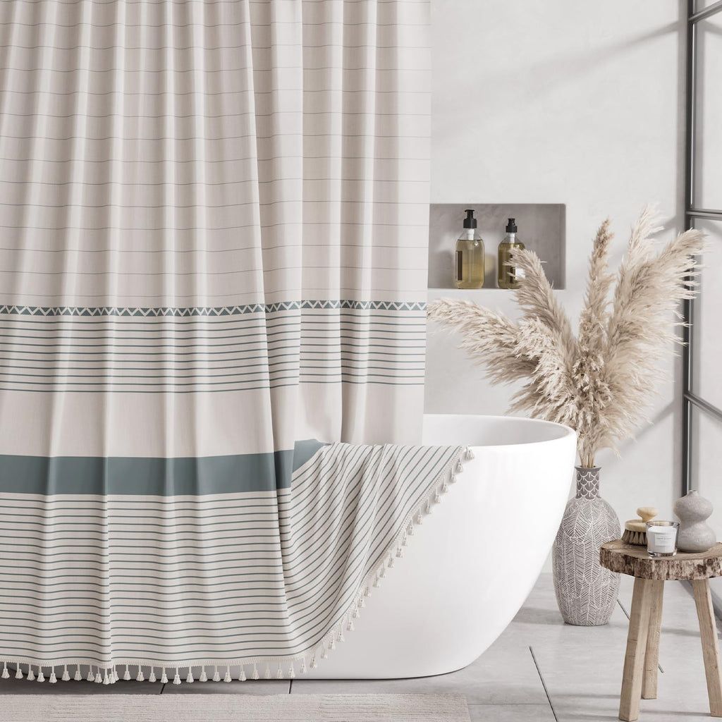 Shower Curtains for Bathroom with Hooks