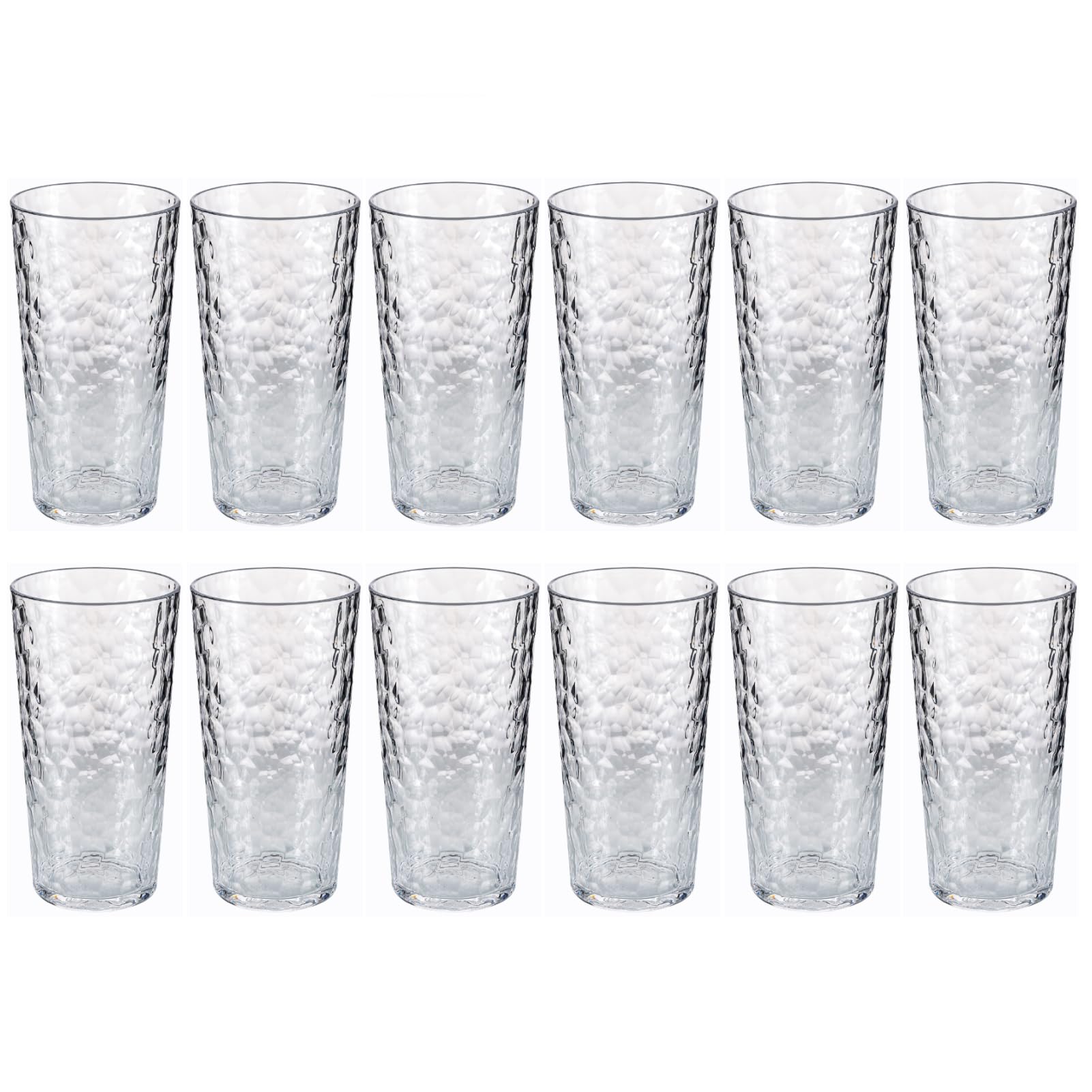 Plastic Tumblers Glassware Set