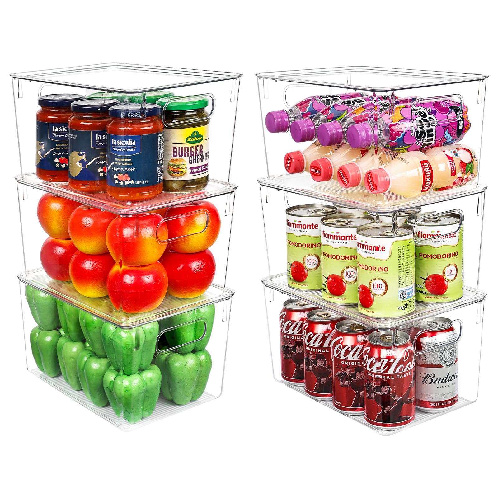 Stackable Pantry/Fridge Organizers