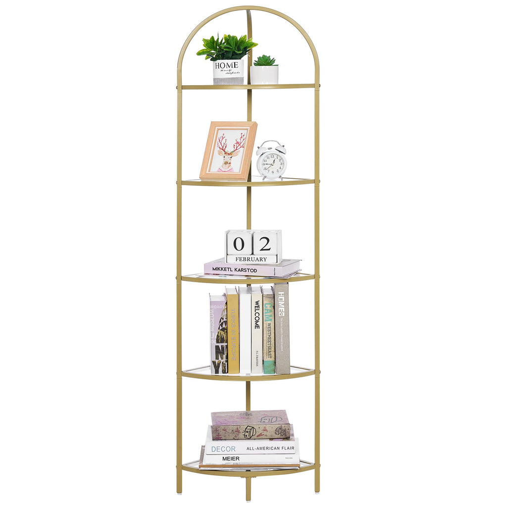 5-Tier Corner Shelf Stand