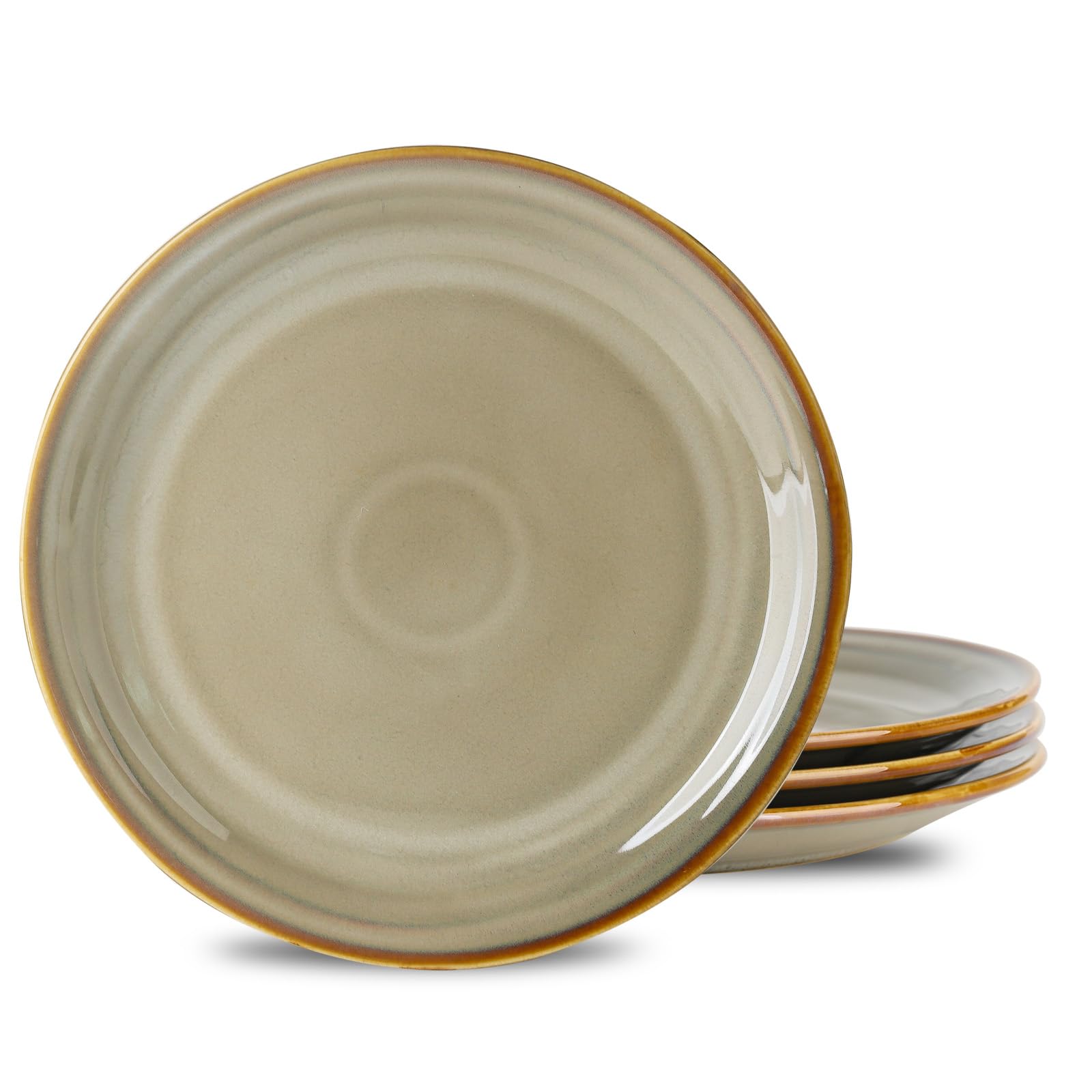 Brown Ceramic Plates