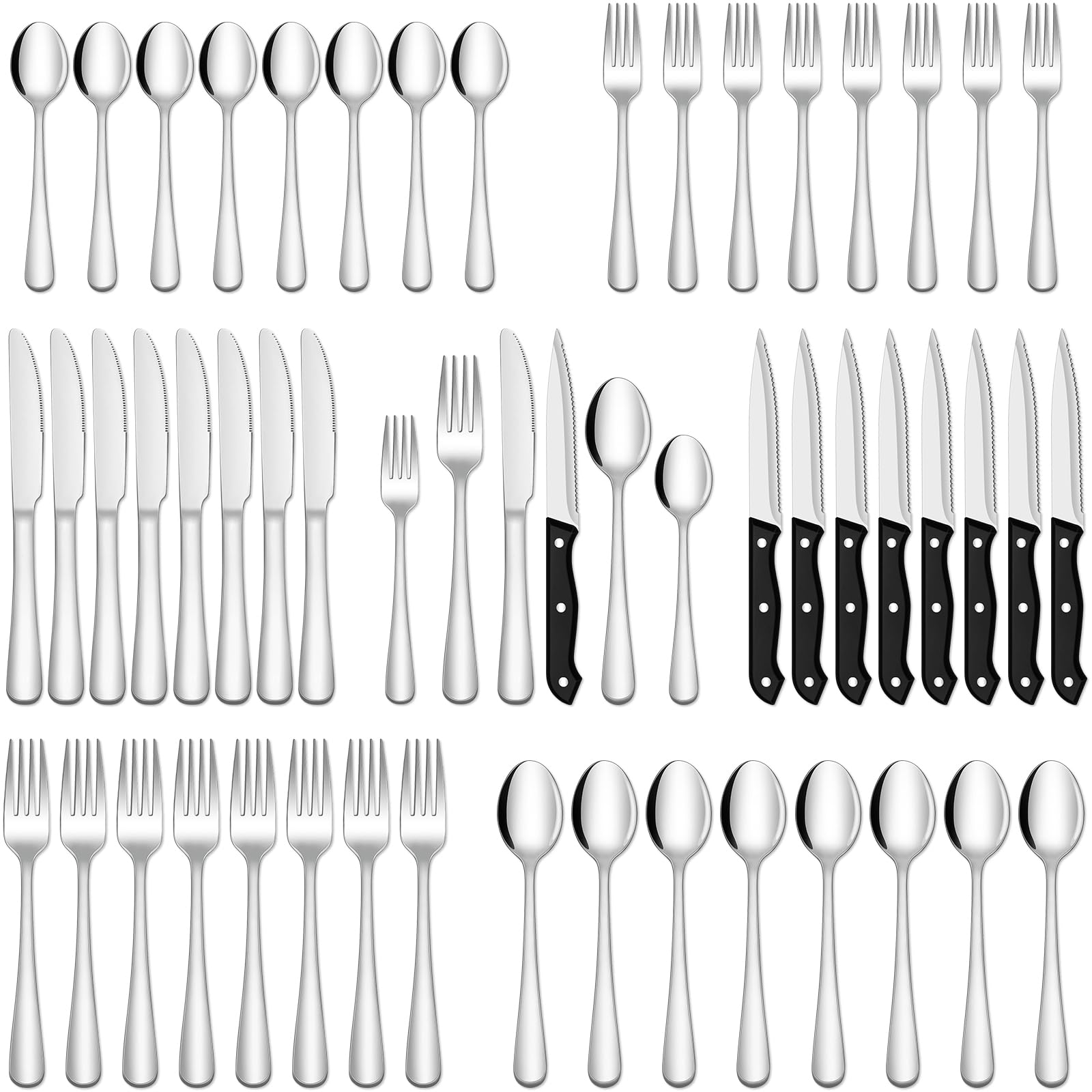 Stainless Steel Tableware Set