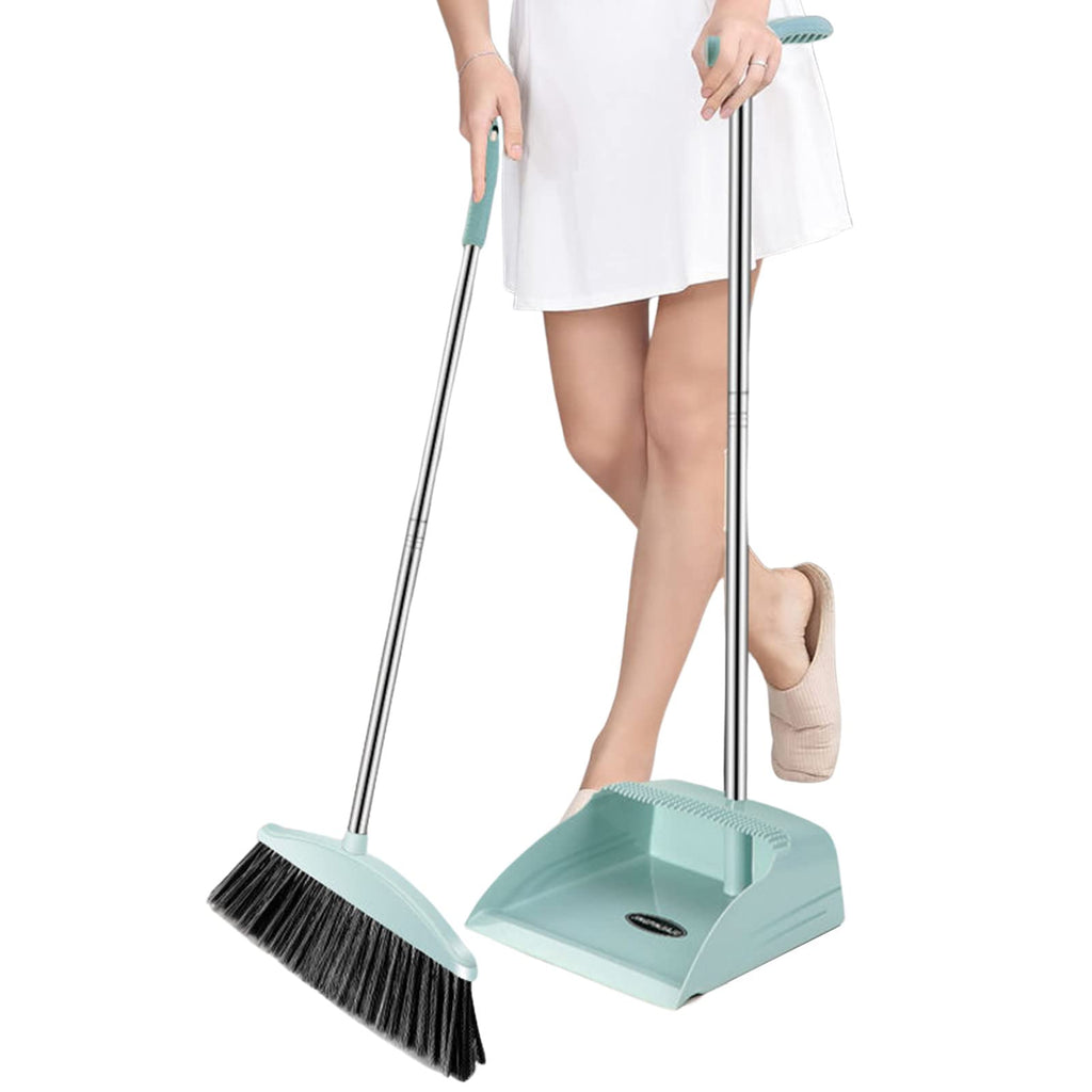 Long Handle Dustpan And Broom Set