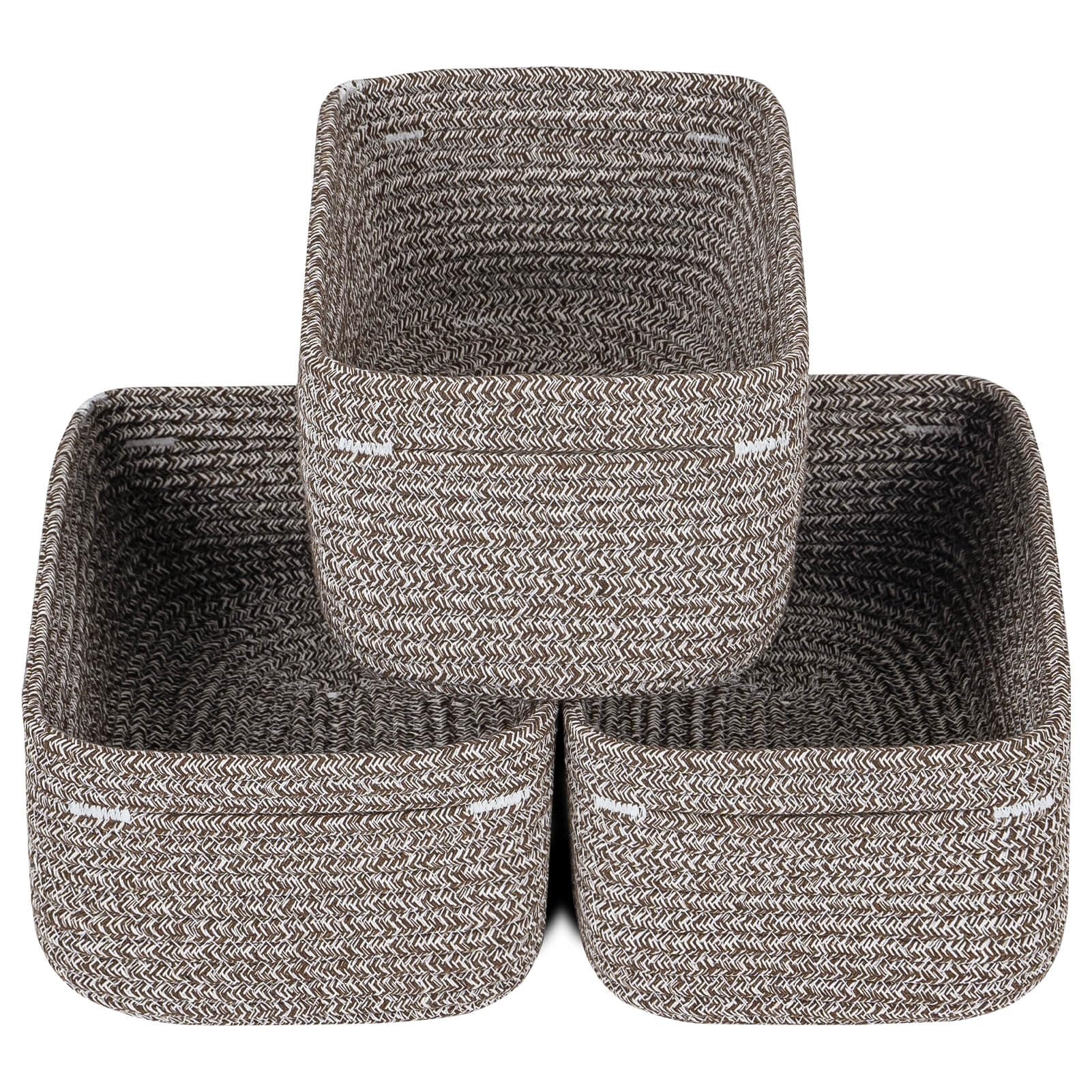 Woven Basket Set For Organization