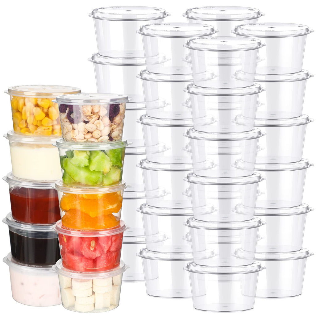 100 Pcs Disposable Storage Containers