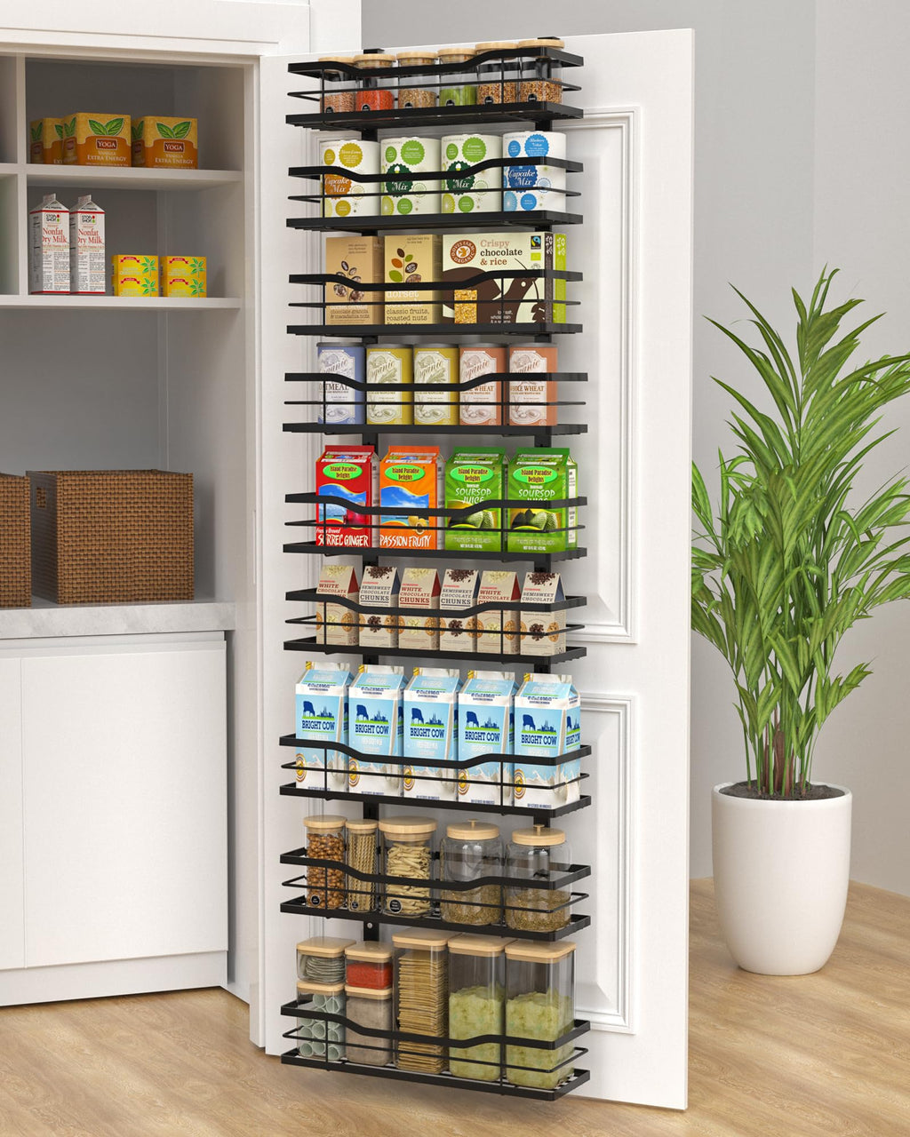 9-Tier Over The Door Pantry Organizer