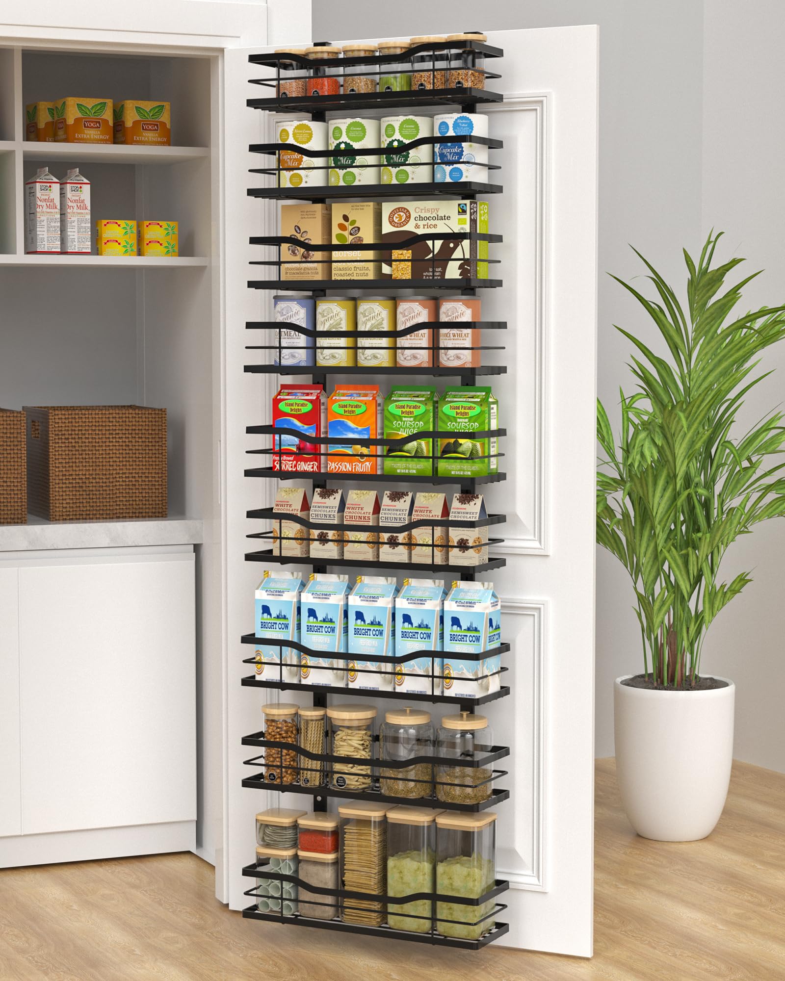 9-Tier Over The Door Pantry Organizer