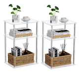 Clear Acrylic Side Table