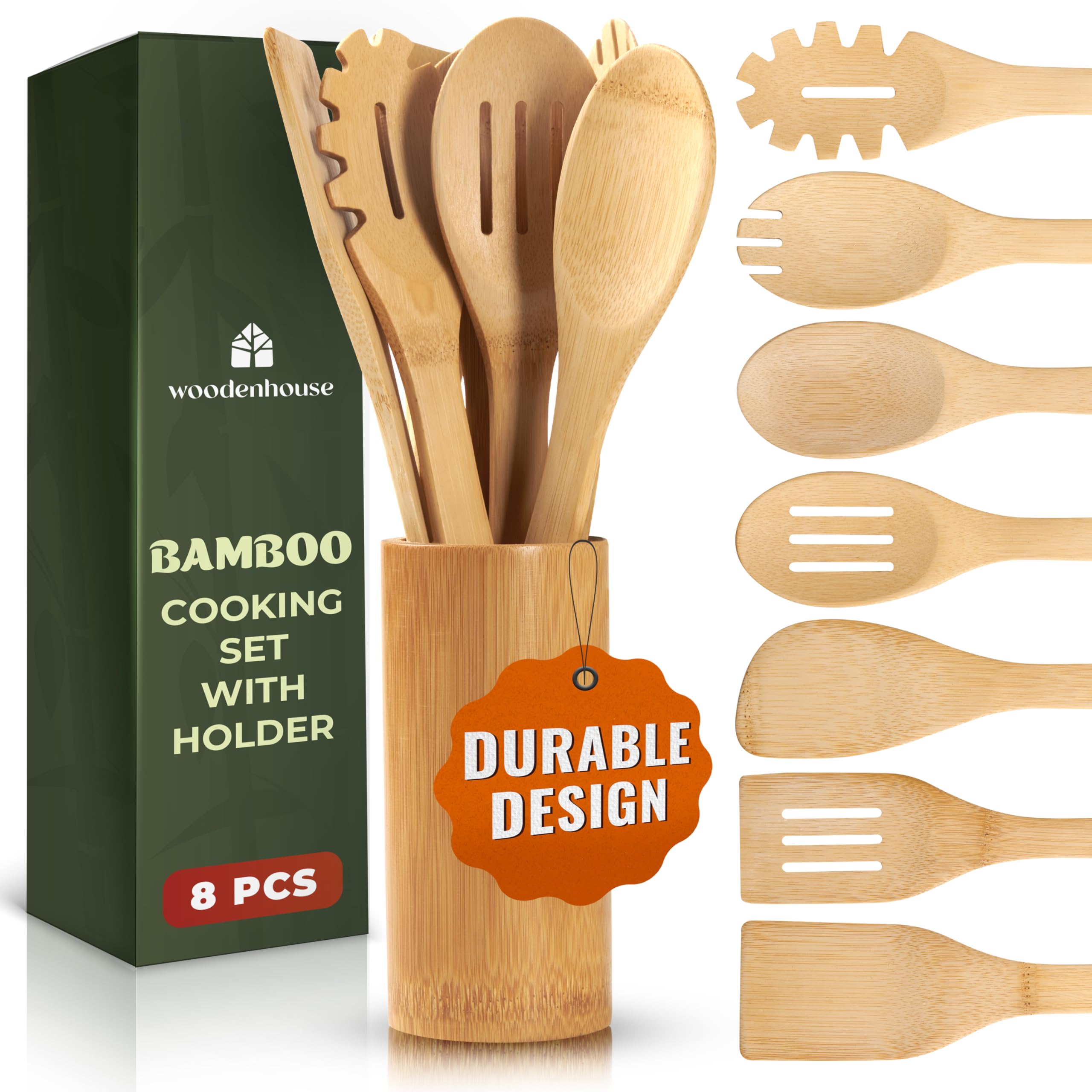 Bamboo Cooking Set