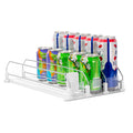 Drink Organizer Width Adjustable Self-Pushing Dispenser
