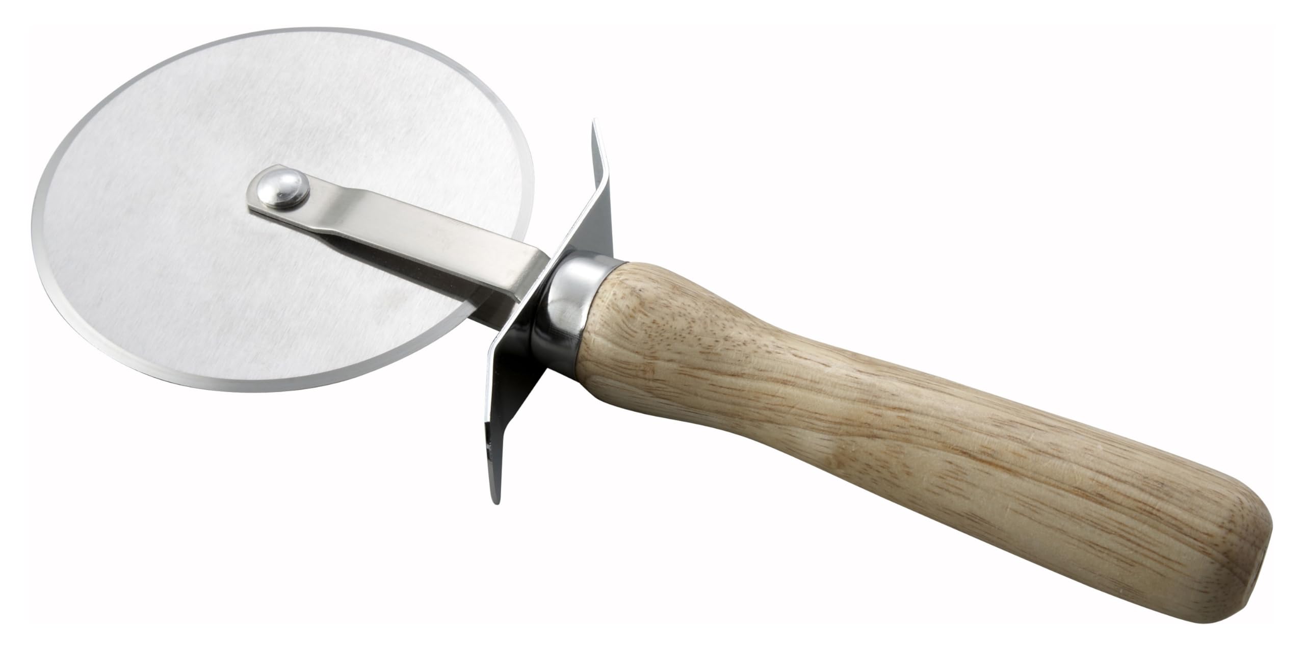 Pizza Cutter with Wooden Handle