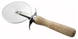 Pizza Cutter with Wooden Handle