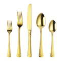 Gold Stainless Steel Silverware Set