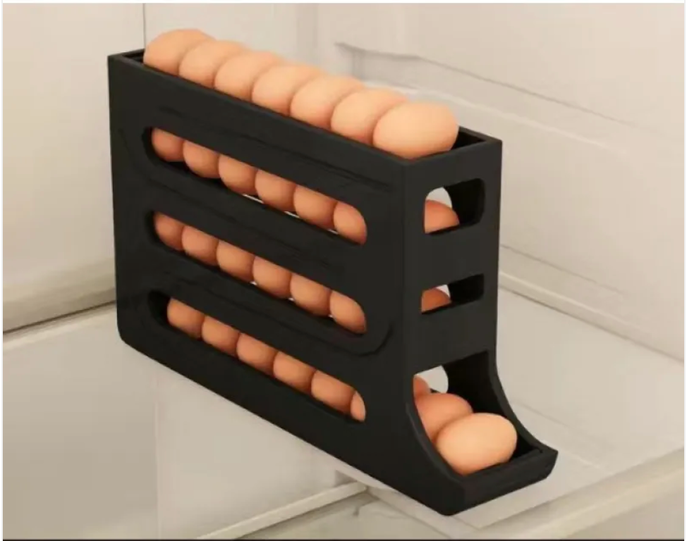 4-Layer Automatic Egg Roller Tray