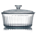 2.4QT Round Glass Dish
