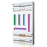 9 IN 1 Bamboo Storage Bag Organizer for Kitchen Drawer