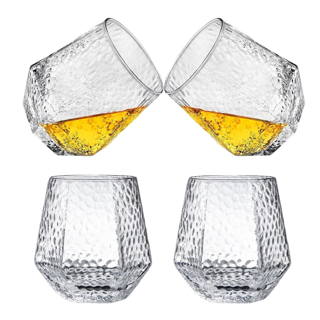 Diamond Wine Glasses