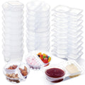 2 Compartment Snack/Condiment Containers