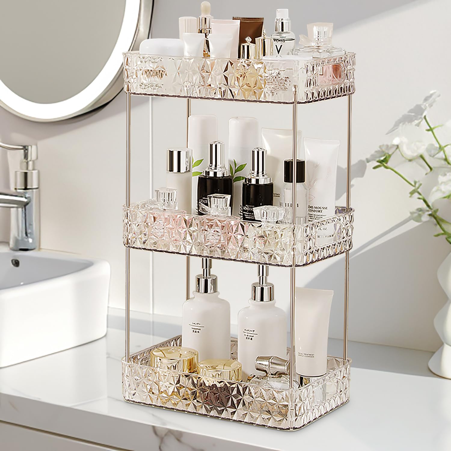 Makeup/Perfume Organizer Display Case
