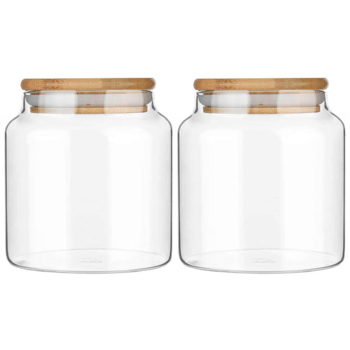 Airtight Glass Storage Jars