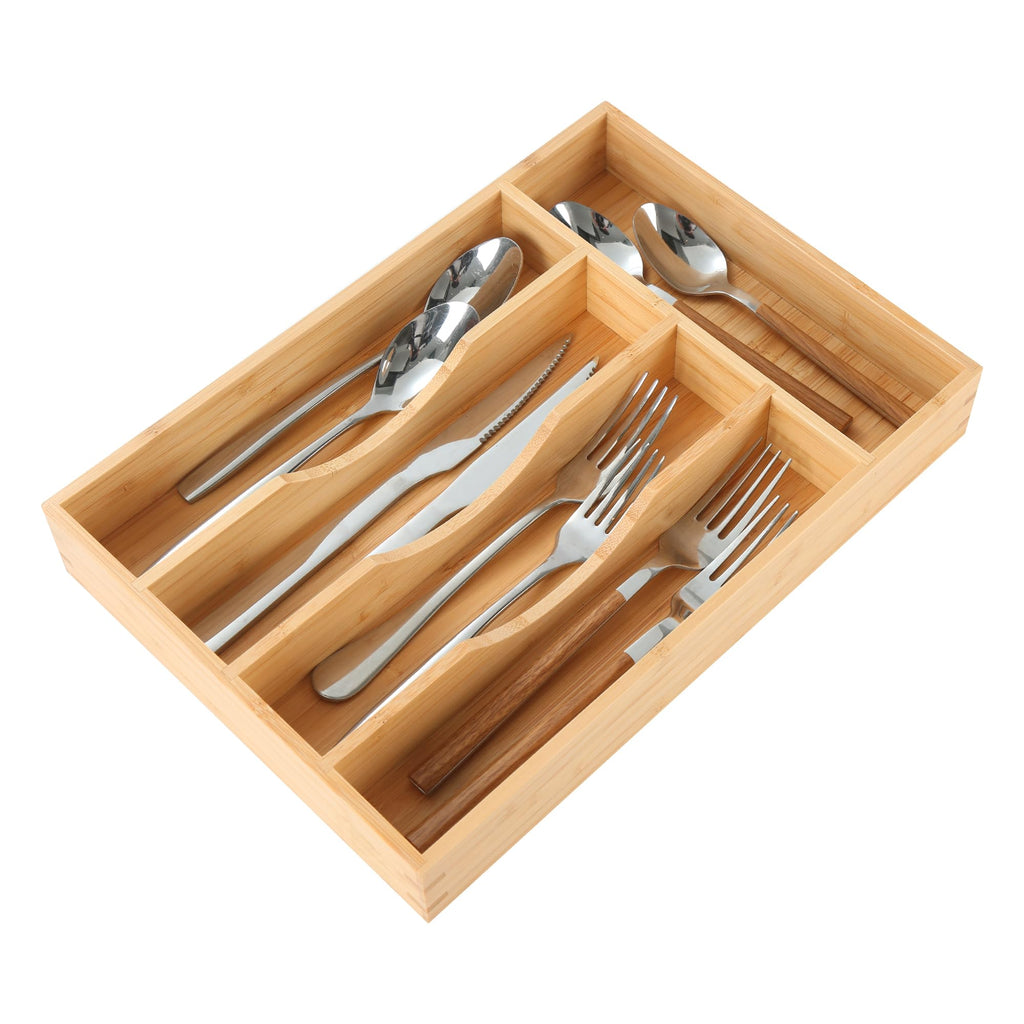 Bamboo Kitchen Drawer Organizer