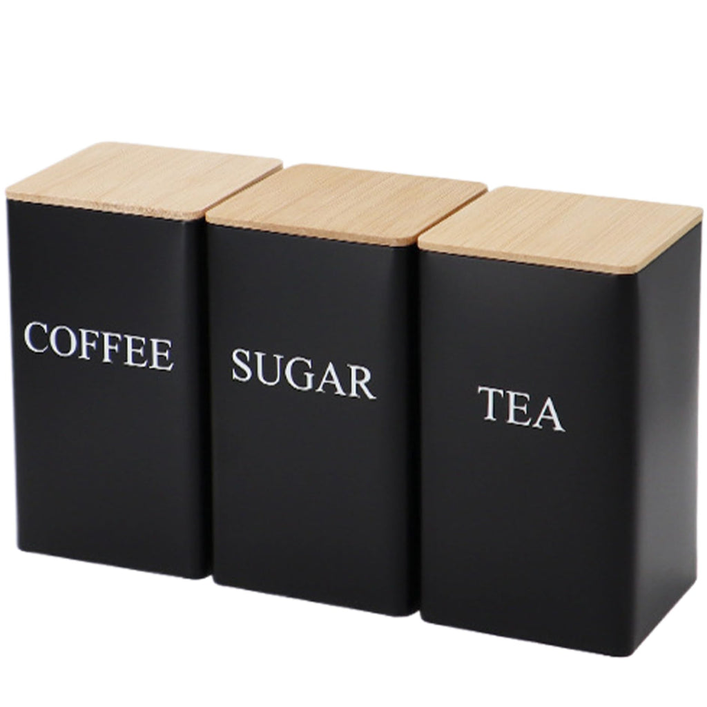 Coffee, Sugar, Tea Canister Set