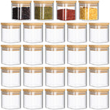Set of 24 Glass Jars