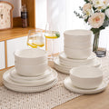 White Ceramic Dinnerware Set