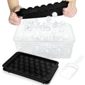 Round Ice Trays for Freezer with Lid
