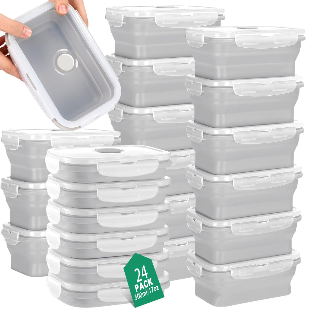 Silicone Collapsible Food Storage Containers