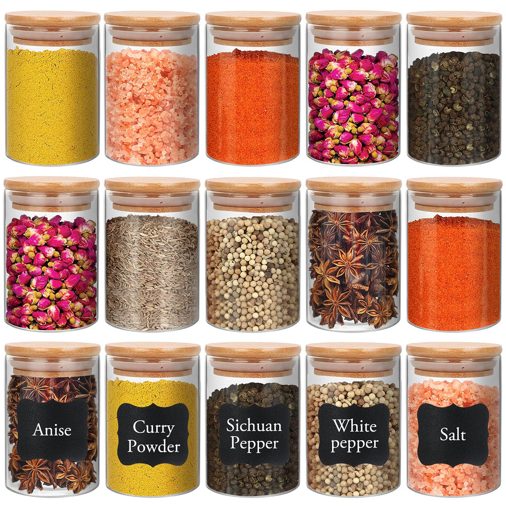 15 Pack of Glass Jars