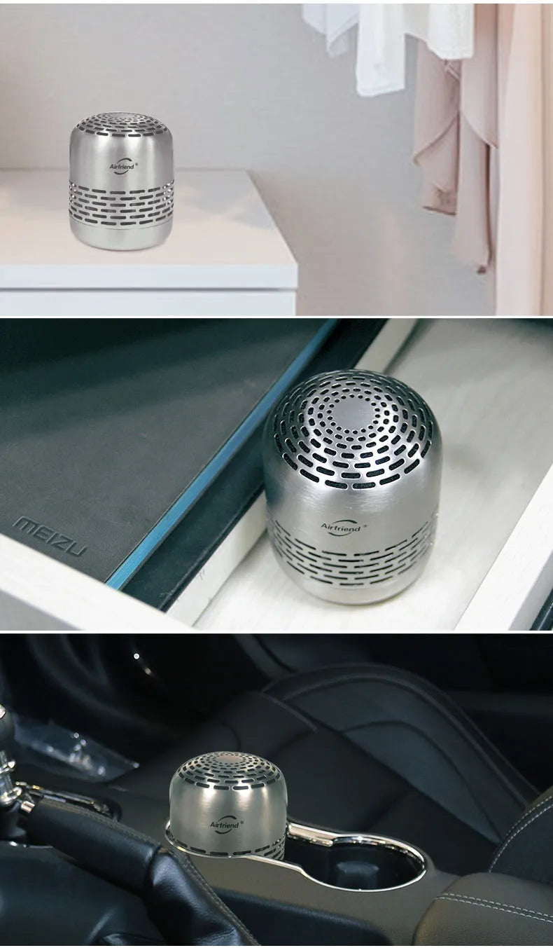 Formaldehyde Removal Sterilization And Odor Removal Mini Car Air Purifier