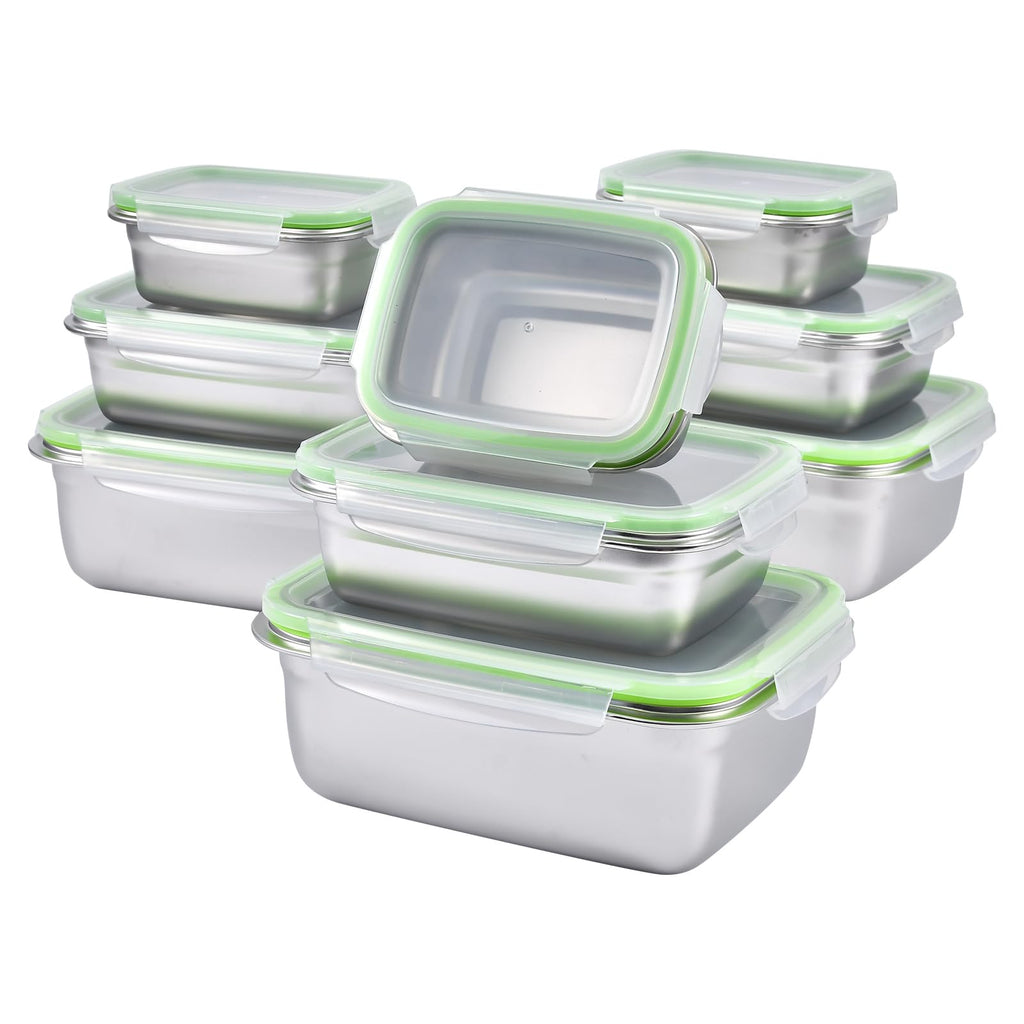Stainless Stainless Steel Food Storage Containers