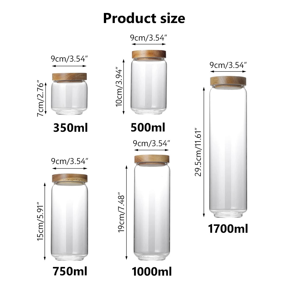 Glass Storage Jars