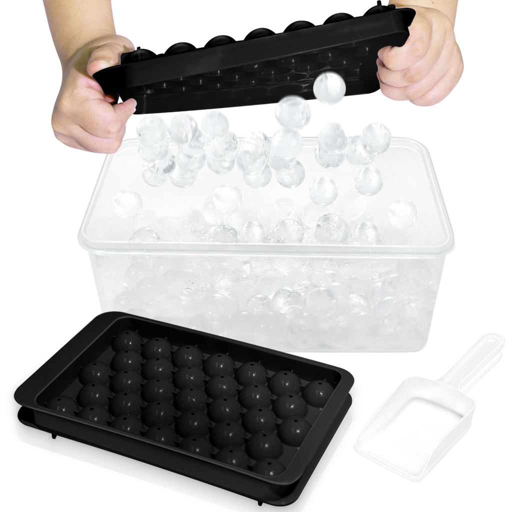 Round Ice Trays for Freezer with Lid