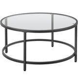 Round Glass Coffee Table