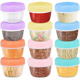 12 Pack Condiment Containers with Lids
