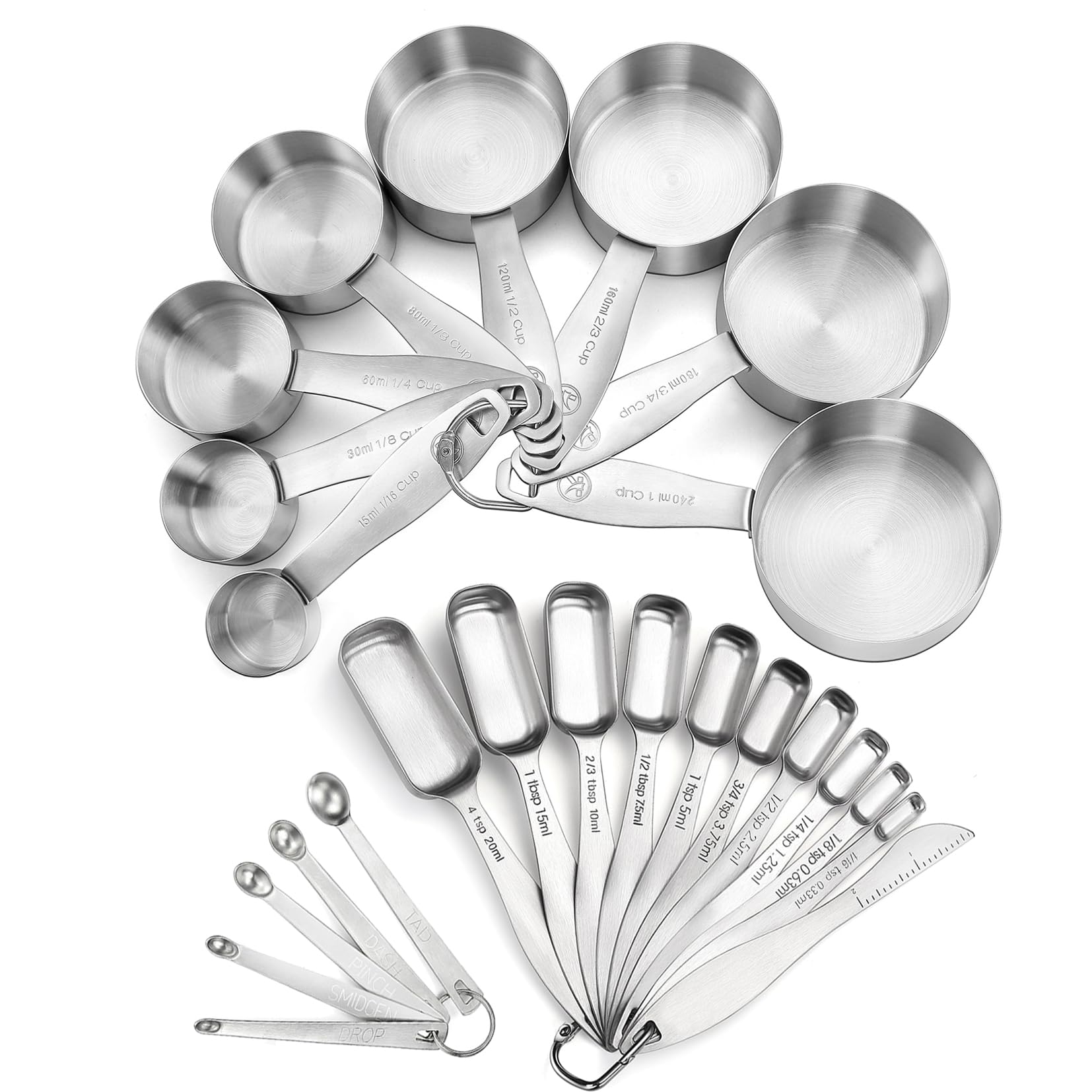 Measuring Cups and Spoons Set