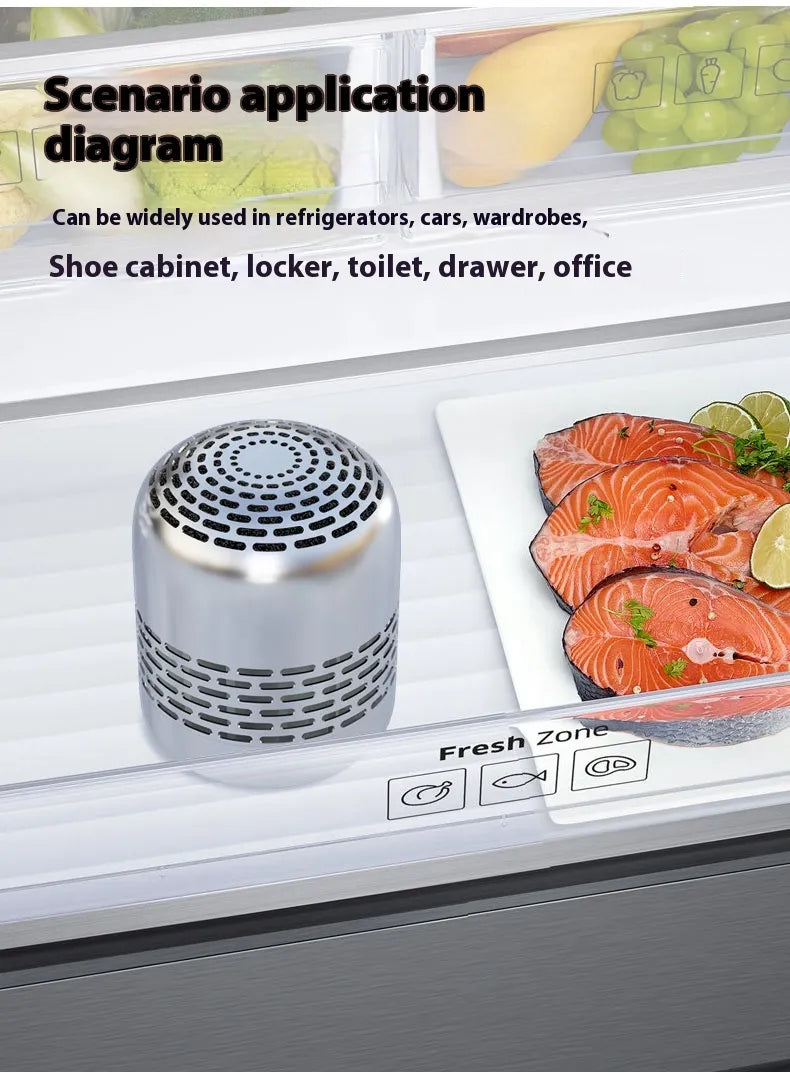 Formaldehyde Removal Sterilization And Odor Removal Mini Car Air Purifier